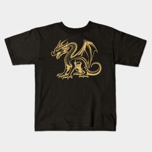 Dragon Expressionism Kids T-Shirt